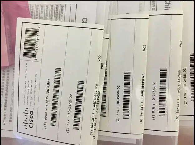 Натуральная SFP-10G-LRM = 10GBASE-LRM 1310nm 10 Гб одномодовый приёмопередатчик типа SFP 10G LRM |