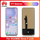 TFT-экран для Huawei Nova 7 Nova7, ЖК-дисплей, сенсорный экран, дигитайзер, запчасти для Huawei Honor 30 JEF-AN00 NX9 AN20