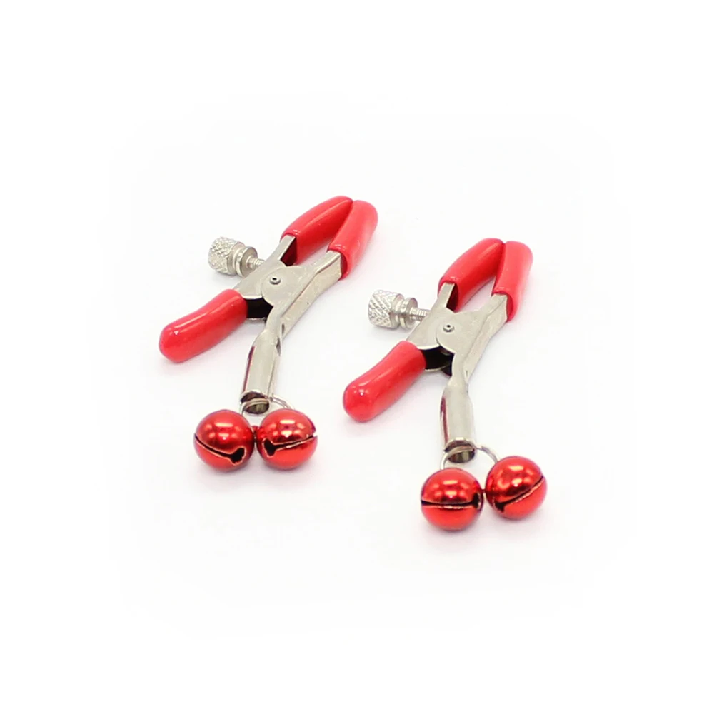 Женская цепочка из нержавеющей стали зажимы для соски с колокольчиком зажим