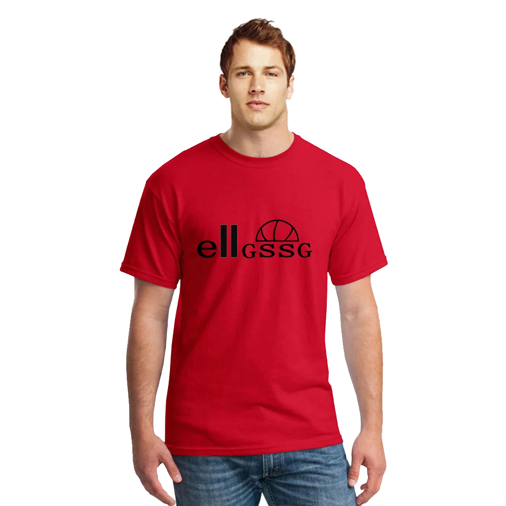 

Youth simple solid color T-shirt short-sleeved printing youth version loose handsome student shirt round neck