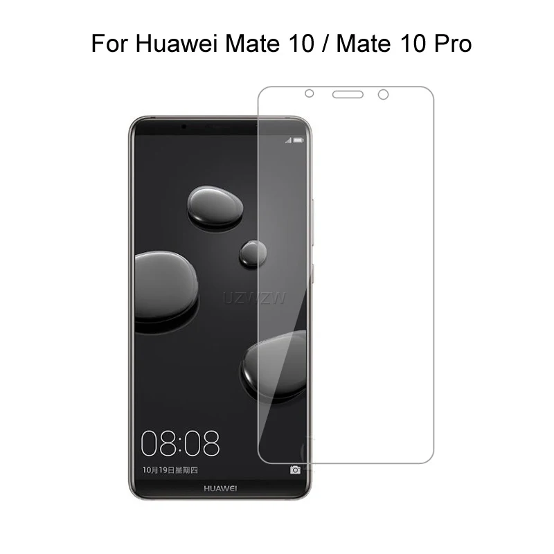 Закаленное стекло 2.5D 9H для Huawei Mate 10 Pro / Защитное экрана Pro|Защитные стёкла и плёнки