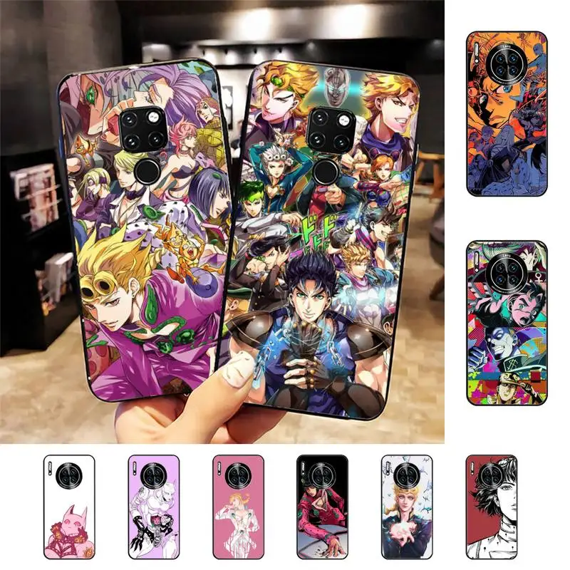 

Anime JoJos Bizarre Adventure Phone Case For Huawei Nova3I 3E mate20lite 20Pro 10lite Luxury funda case