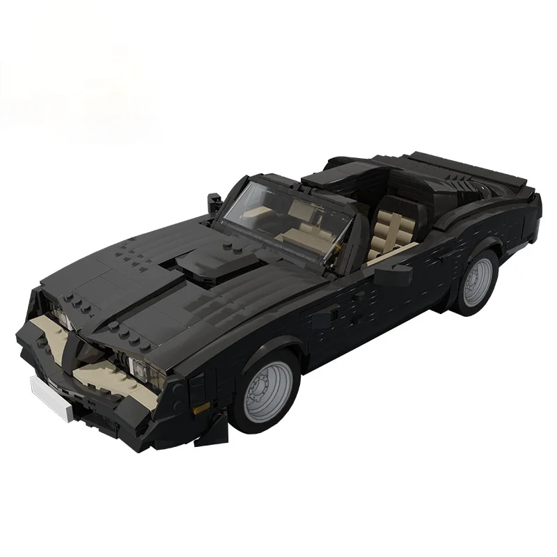 

MOC 1977 Firebird Racing Car Building Blocks Kit Sports Cars Supercar Simulation Model Idea Toys For Children Kid Birthday Gifts