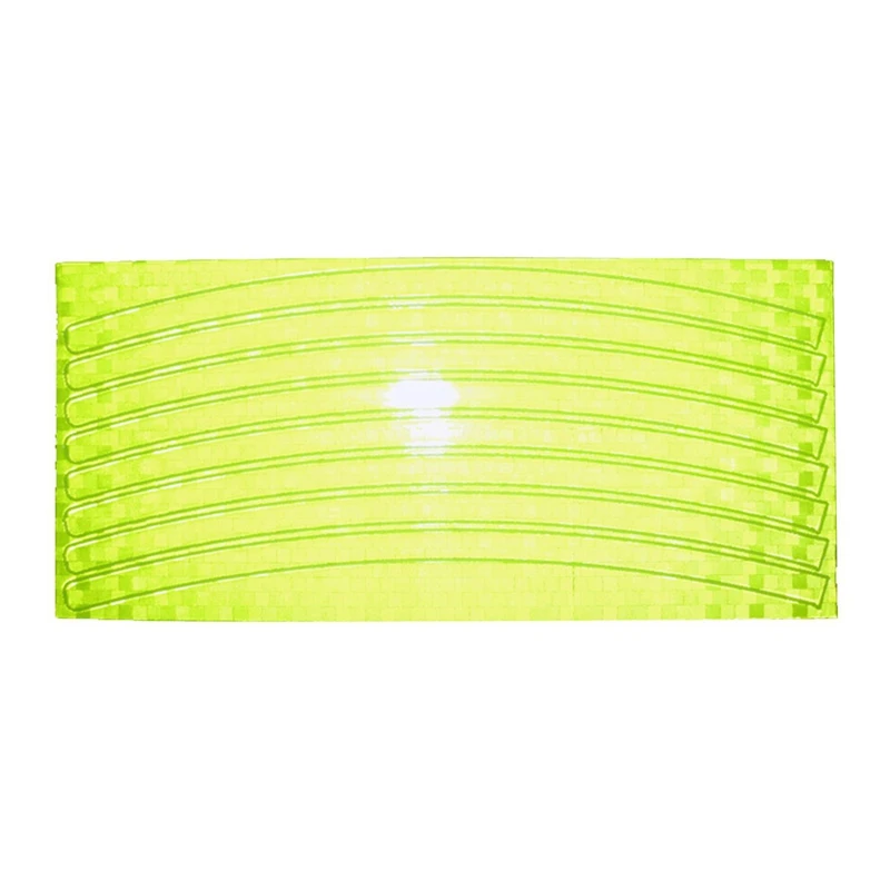 Флуоресцентный отражатель для велосипеда 2 шт. Светоотражающая наклейка на обод