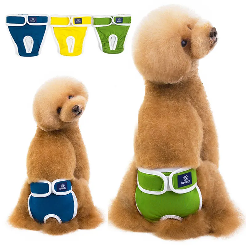 

Физиологические штаны для собак, Женский подгузник, женское нижнее белье, брифы, моющиеся брюки для девочек и собак, домашних животных