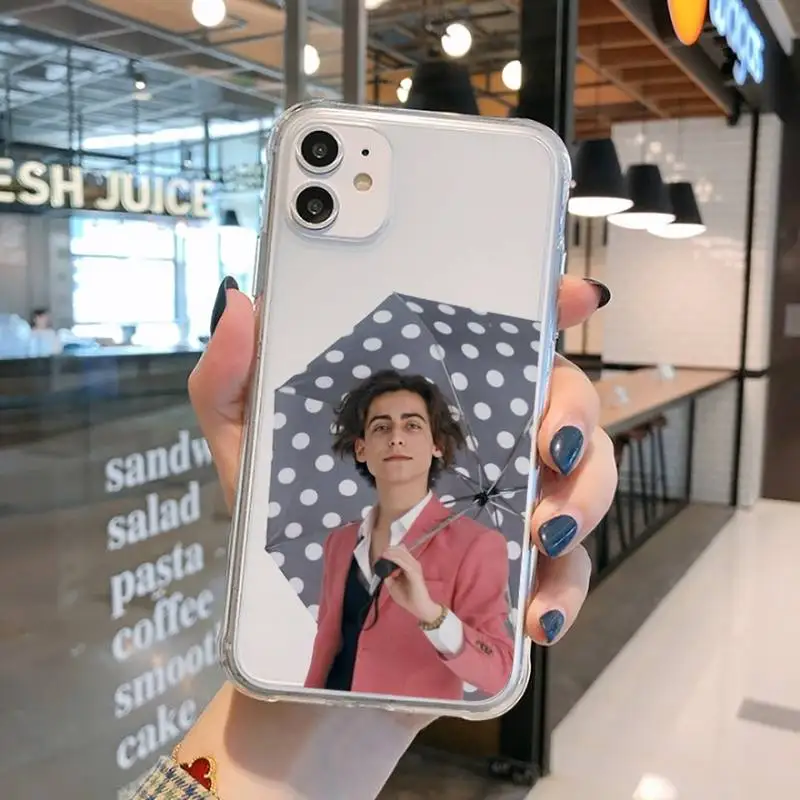 

Cartoon The Umbrella Academy Clear Phone Case Transparent for iPhone 11 12 mini pro XS MAX 8 7 6 6S Plus X 5S SE 2020 XR