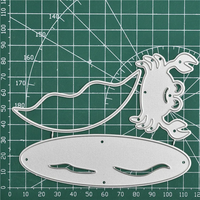 DiyArts Краб металлические режущие штампы для трафареты скрапбукинга DIY альбом
