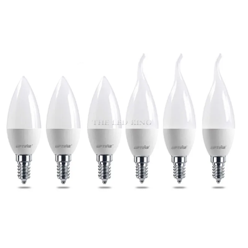 1X Led лампы в форме свечи E14 E27 220V 5 Вт 4 экономит энергию Точечный светильник