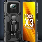 Чехол-накладка Poco X3 Pro NFC на ремешке для Xiomi Xiaomi Pocophone Pocox3 Pro NFC Poco X 3 Pro Funda противоударный чехол