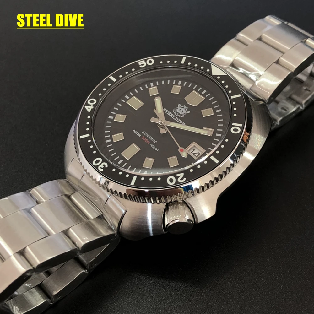 200 м Дайвинг часы Для мужчин Спорт автоматические механические s