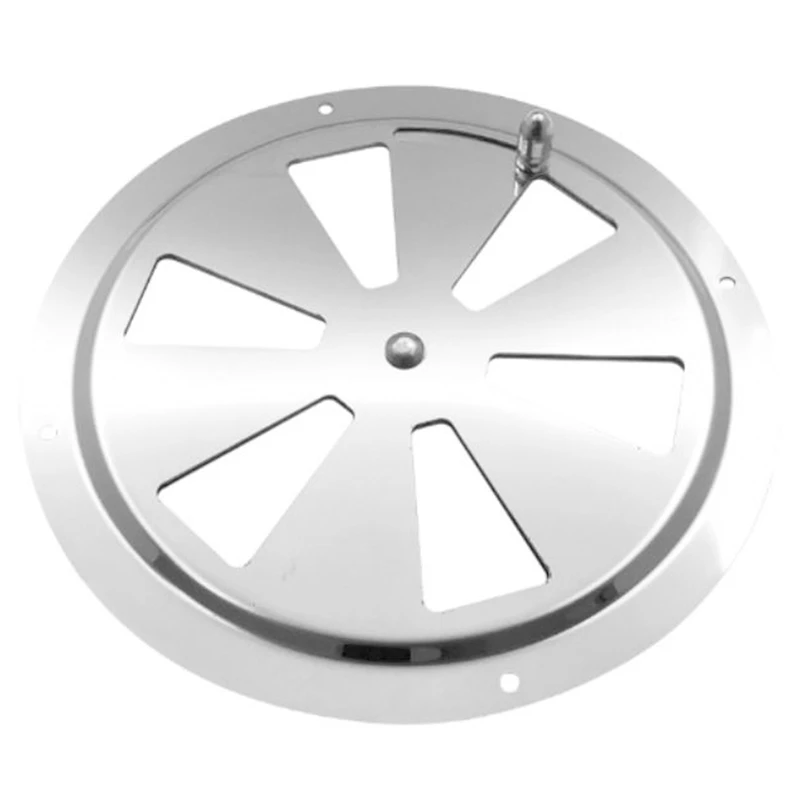 

5 Inch Butterfly Vent with Knob Stainless Steel for Yacht Boat Marine Hardware