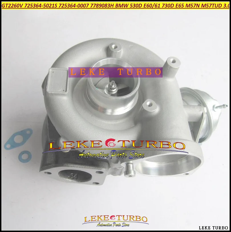 Турбокомпрессор GT2260 725364 0012 0015 7789083J 7789083L09 7789081G для BMW 530D E60 E61 730D E65 M57N 07