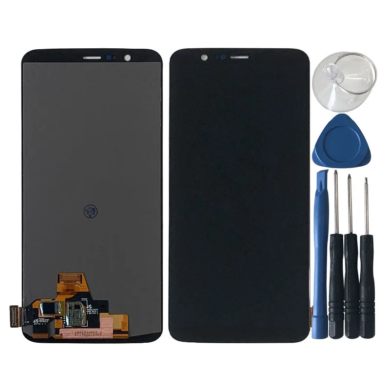 ЖК дисплей Super Amoled M & Sen 6 01 дюйма для Oneplus 5T A5010 1 + с сенсорным дигитайзером 5 One Plus
