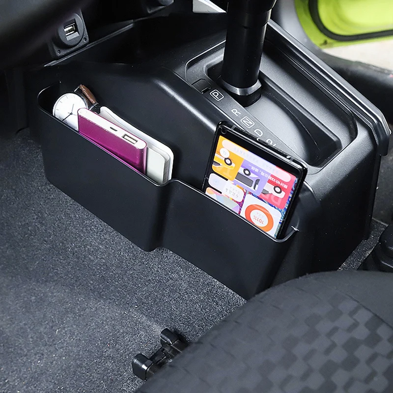 

Stowing Tidying for Suzuki Jimny 2019+ Car Gear Shift Panel Storage Box Organizer for Suzuki Jimny 2019 2020 Accessories