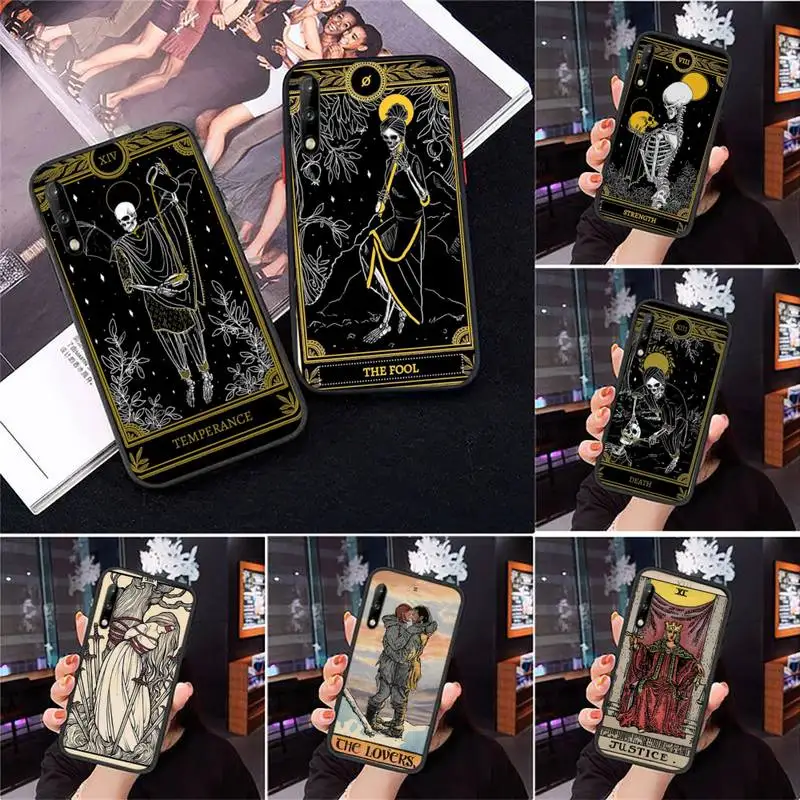 

Tarot Cards Reading Phone Case for Samsung A71 A80 A91 A01 A02 A11 A12 A21S A31 A32 A20E M10 M11 M20 M30 M31 M31S M21 cover