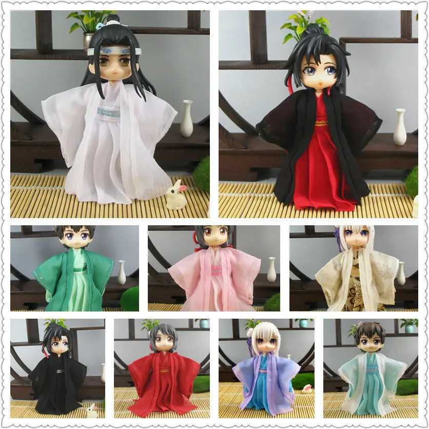 

doll's house: ob11 doll dress hanfu suit antique dolls change the costume Eva multicolor free collocation