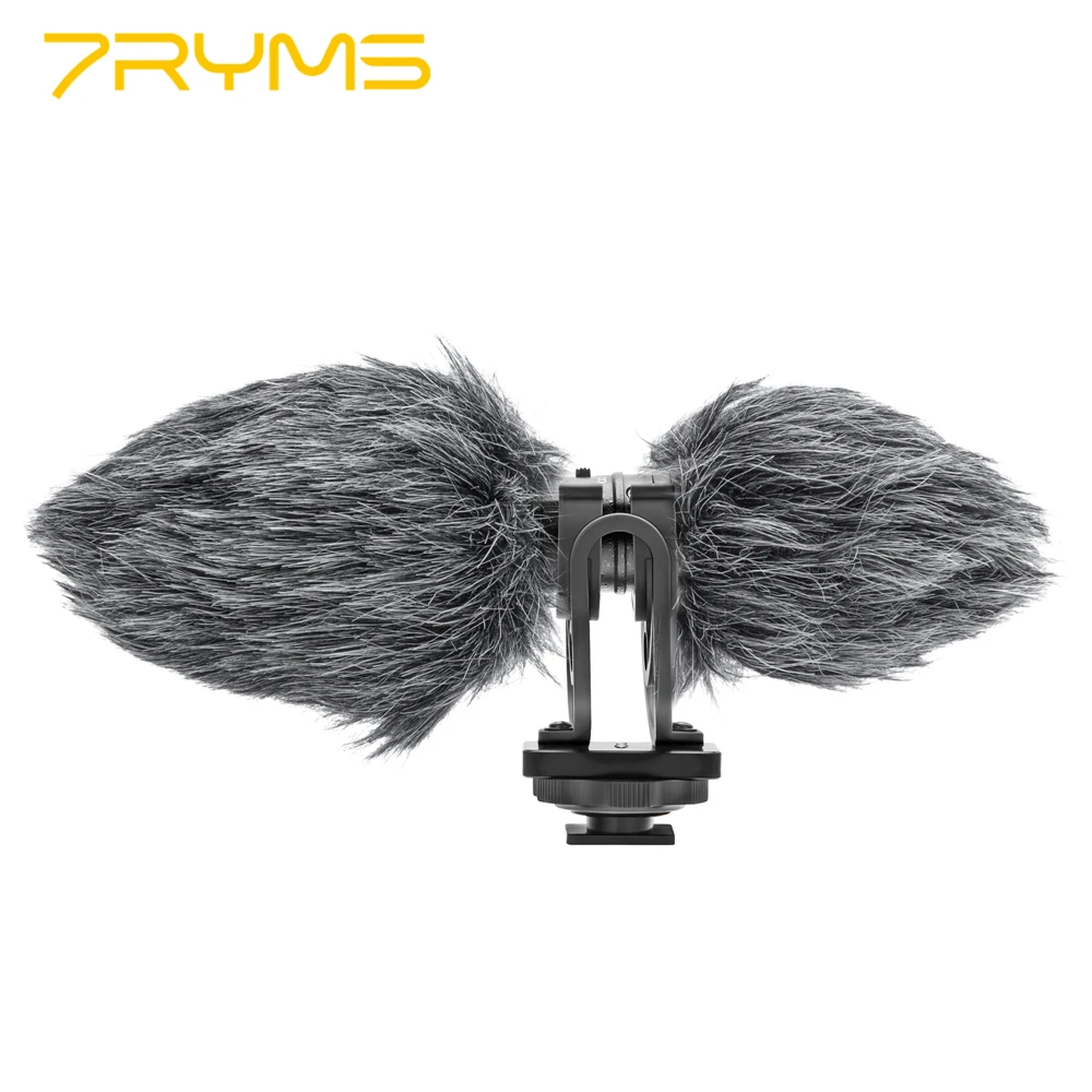 7RYMS MinBo M2 Two-way Bi-directional Mini Shotgun Microphone for DSLR Camera/Smartphone Video Recording Volgging(3.5mm TRS) | Электроника