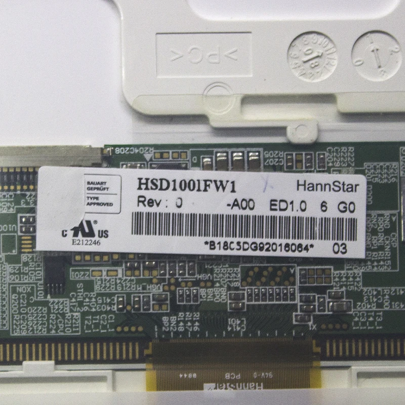 10 1 дюйма HSD1001FW1 A00 a01для ноутбука Asus ЖК экран матрица 1020 × 600|ЖК-экран для ноутбуков|