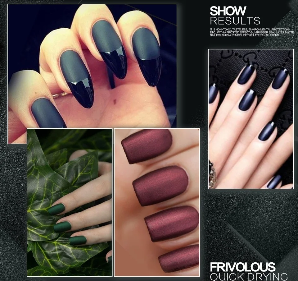 Modelones 2 шт./лот Розовый Цветной Гель-лак для ногтей впитывающий матовый эффект лак