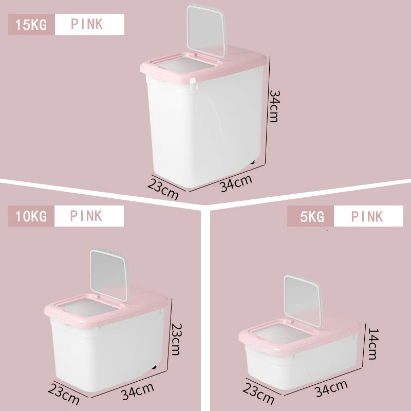 Пластиковая герметичная влагостойкая коробка для хранения Кухонный Контейнер