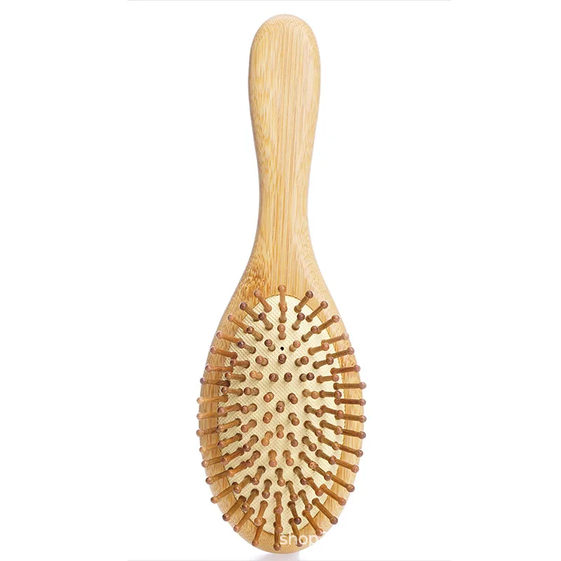

1pc Bamboo Hair Brush Airbag Massage Scalp Comb Nature Wood Brushes Anti Static Hair Styling Tools