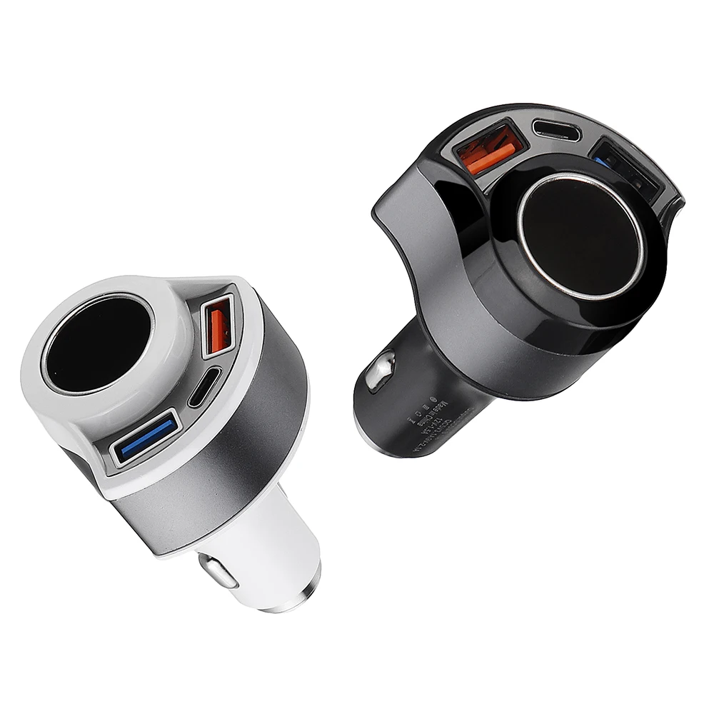 Быстрая зарядка USB Type C Q 3 0 Dual быстрая автомобильное зарядное устройство для