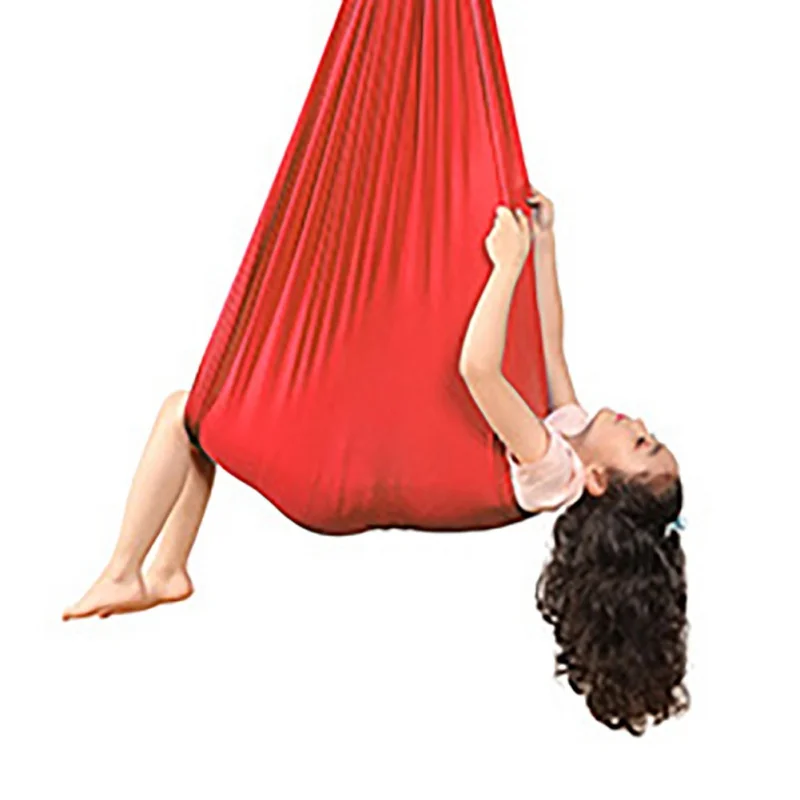 

Indoor Children's Swing Outdoor Hammock Hanging Chair Nylon Mesh Soft 280 * 150cm Hanging (with Connecting Ring) Hammock