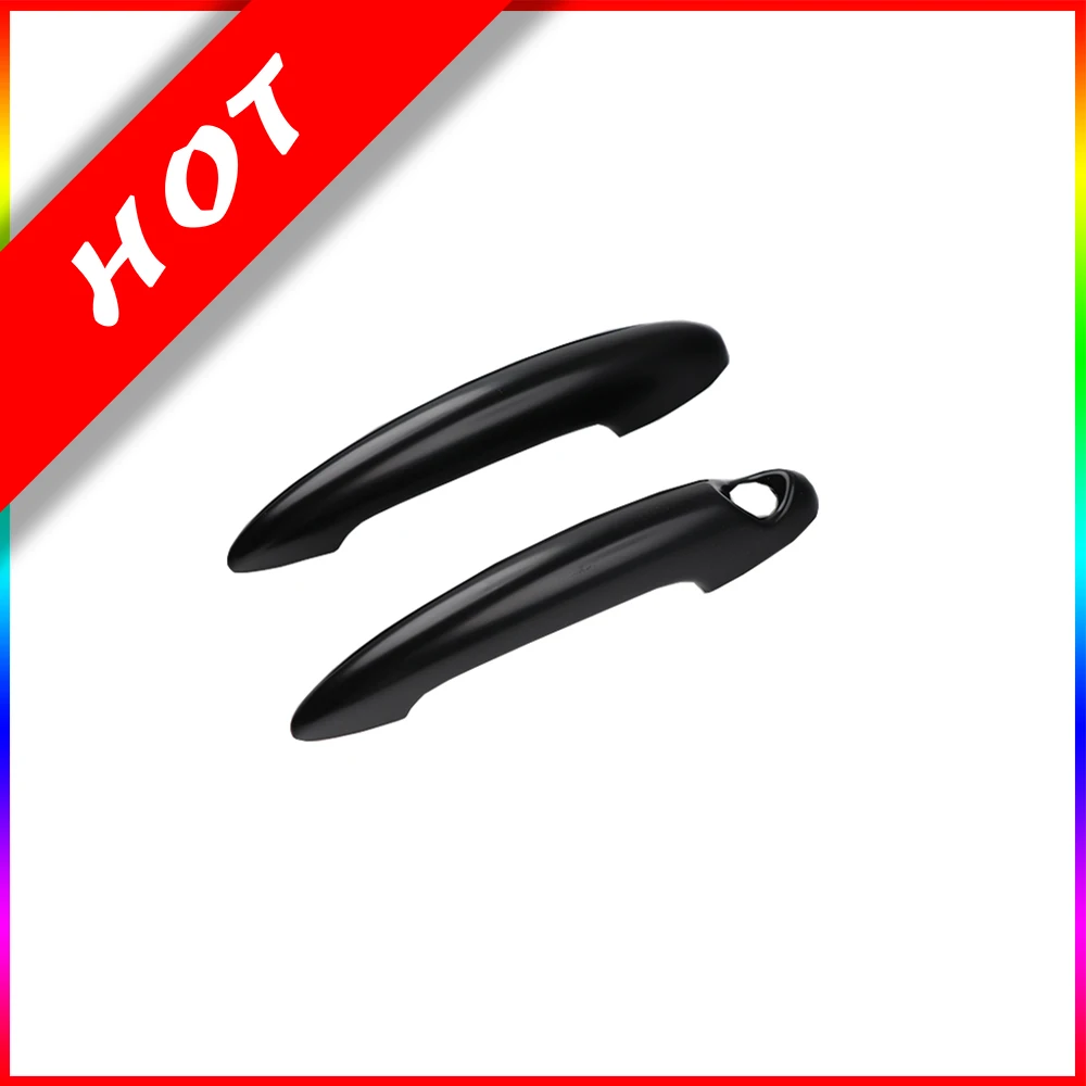 Глянцевая черная крышка для дверной ручки обрезает автоматический внешний