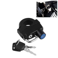 motorcycle handlebars helmet lock durable security portable anti theft key lock helmet lock motorcycle supplies