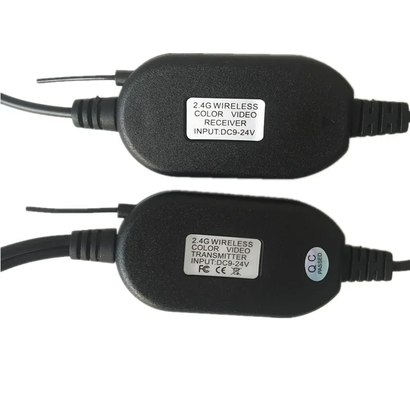 2 4 ГГц беспроводной RCA видео комплект передатчика для Автомобильный dvd-монитор gps