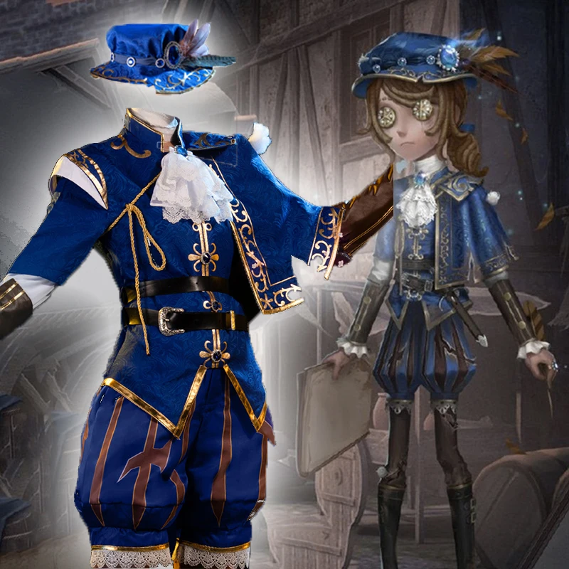 

Game Identity V Cosplay Costumes Survivor Painter Edgar Valden Runaway Skin Cosplay Costume Uniforms Suits Clothes Outfits New