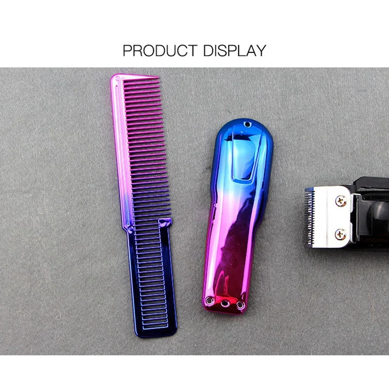 Защитная крышка и расческа для машинки стрижки волос градиентный цвет