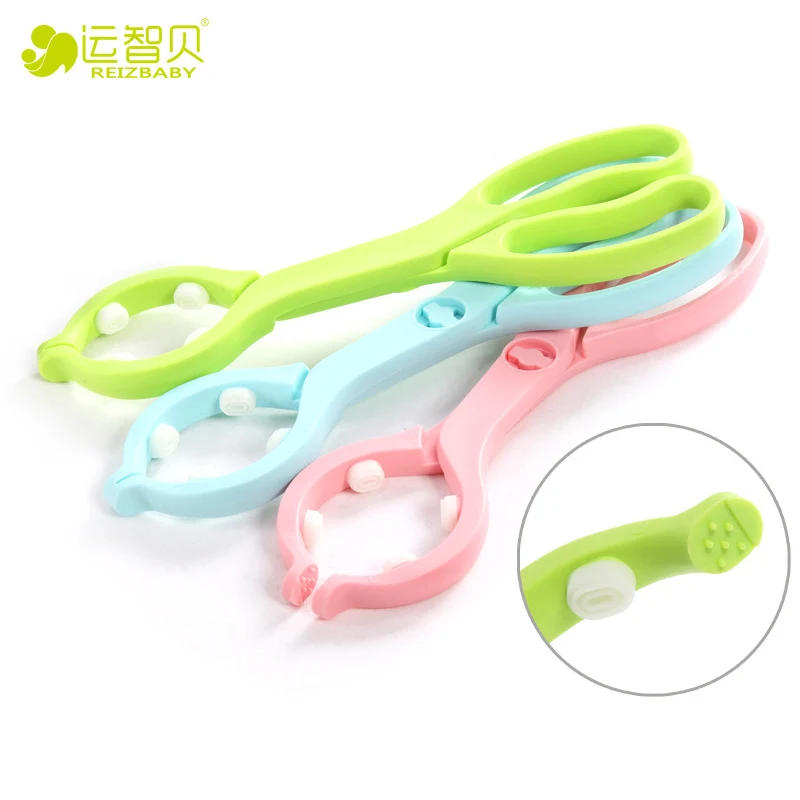 

1Pcs Multifunction Baby Children Bottle Holder Clip Water Drink Bottle Clip Nipple Clamp Slip Clean Tweezers Temperature Safety