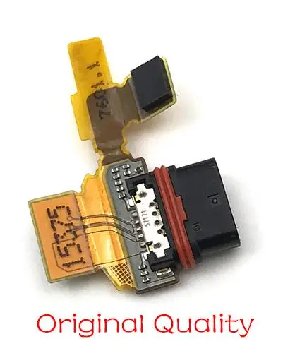 original With IC Для sony Xperia Z5 Compact Mini E5803 E5823 USB док-коннектор, зарядный порт гибкий кабель, сменные детали - Цвет: original With IC