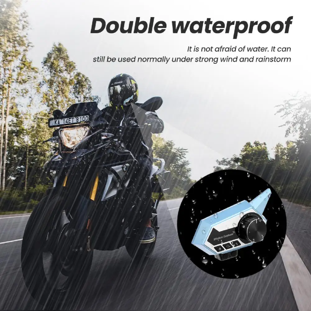 Bluetooth-гарнитура BT18B для мотоциклетного шлема 5 0 дюйма | Автомобили и мотоциклы