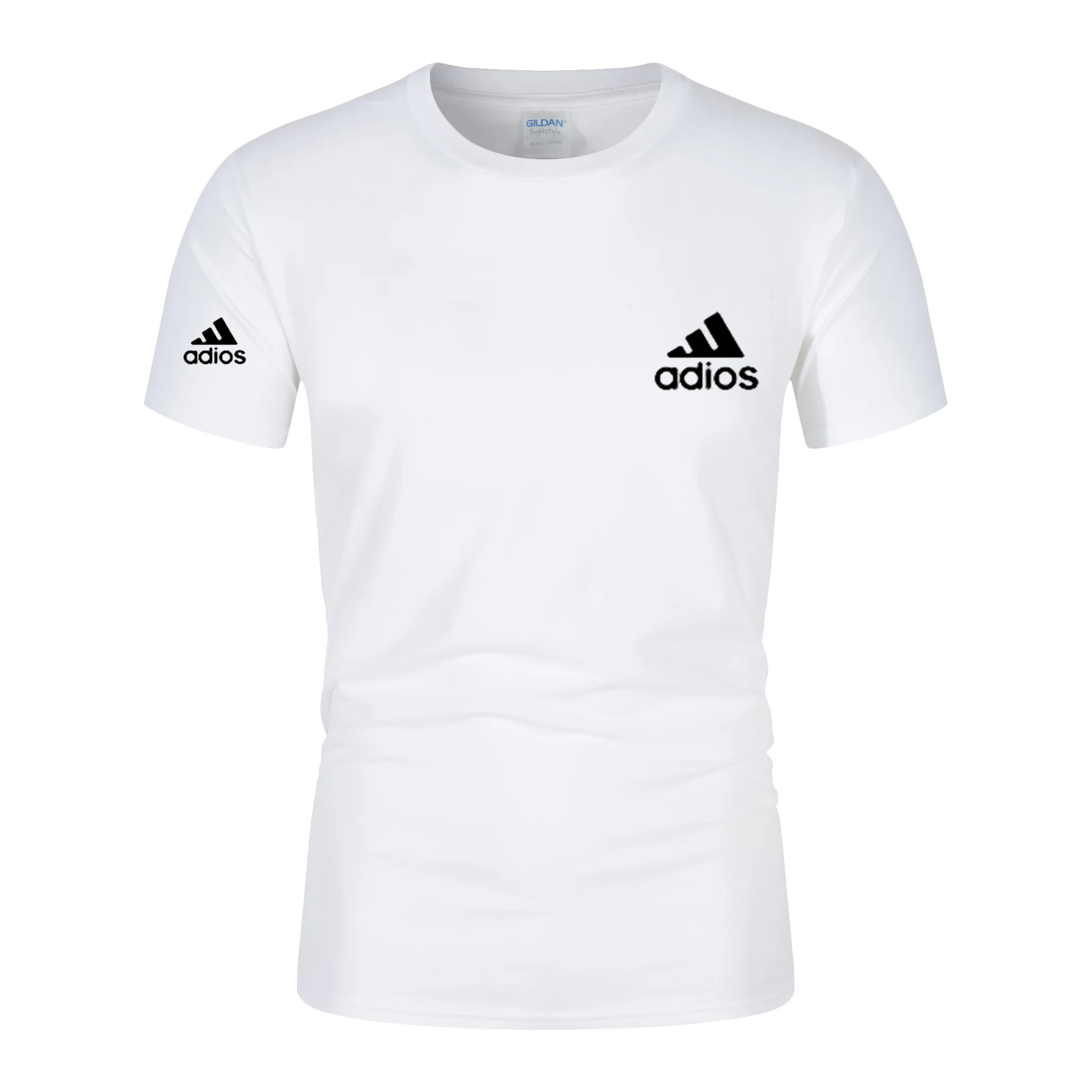 

2021 summer new solid t-shirt 100% cotton Compact- O-neck Tops High Quality plus size clothes