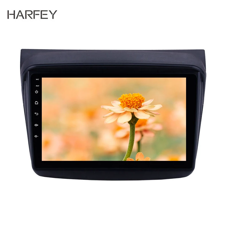 Harfey 9 &quotHD сенсорный экран Android 0 Автомобильный GPS радио для MITSUBISHI PAJERO Sport/L200/2006 +