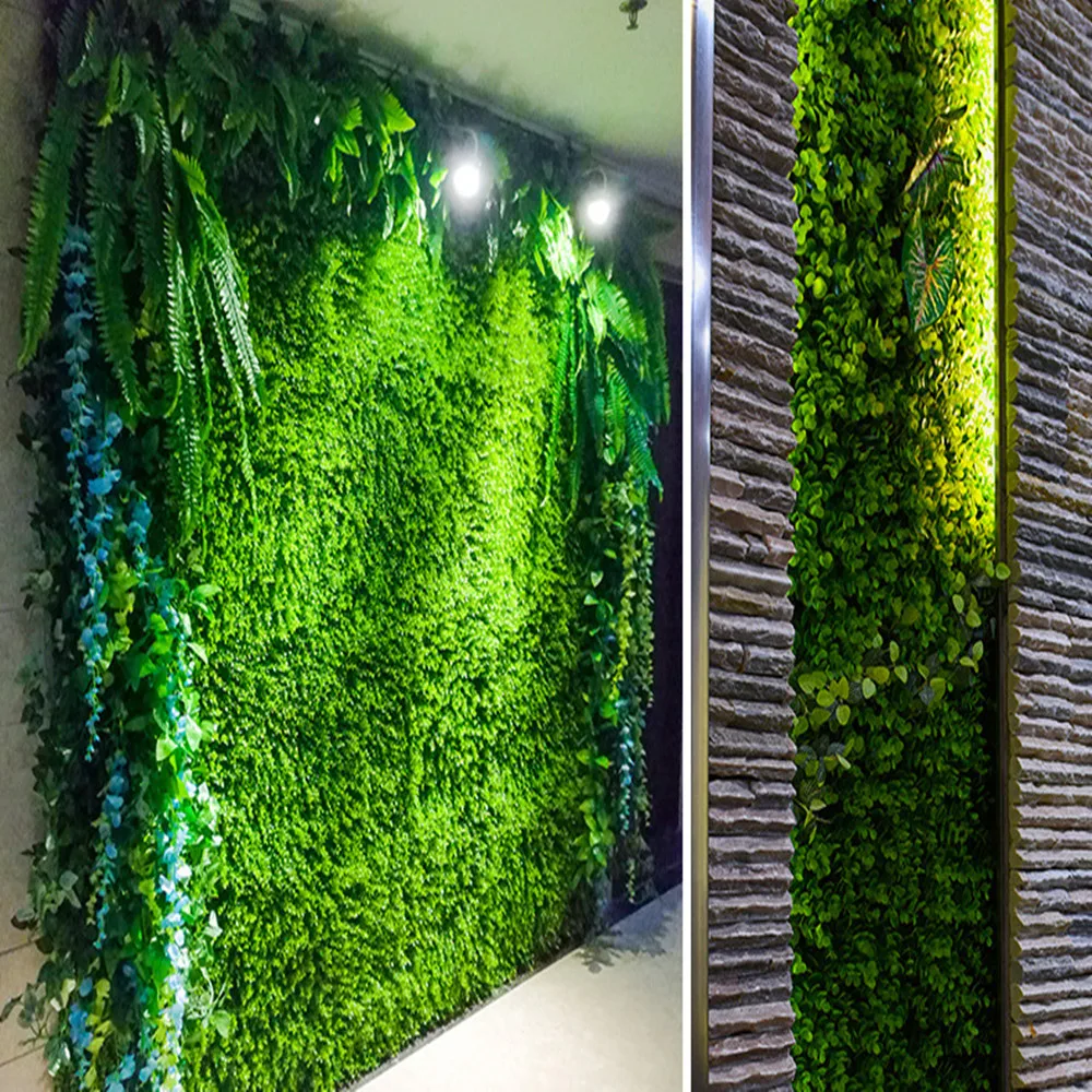 Искусственная трава 4 шт. искусственная стена для вечеринки трава|Искусственный