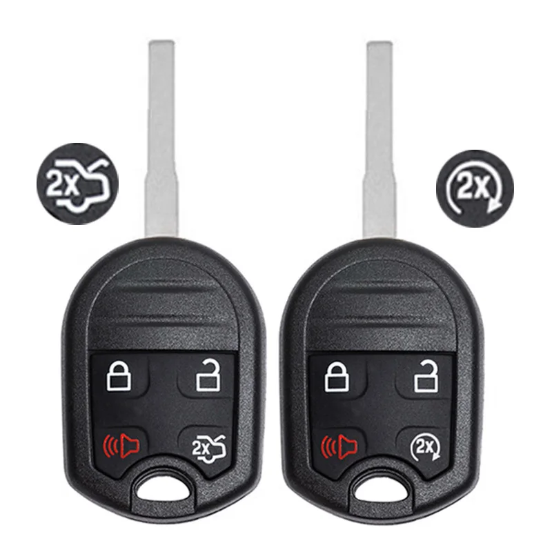 Запасной чехол Keyecu для дистанционного ключа 3 4 5 кнопок Чехол автомобильного с
