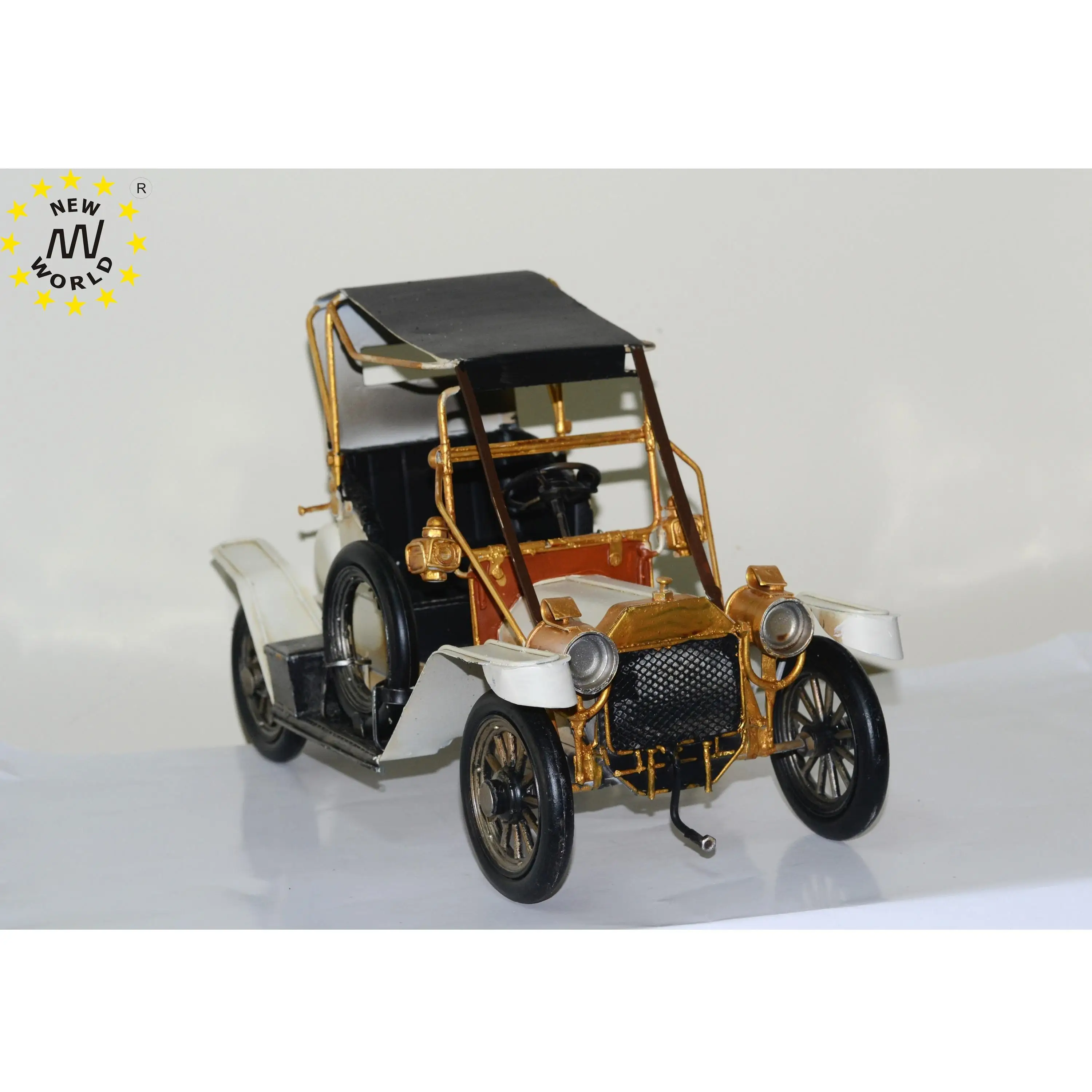 

Metal Vintage Car Model For Home Decoration Ornaments Handmade Handcrafted Collections Collectible Vehicle Gift