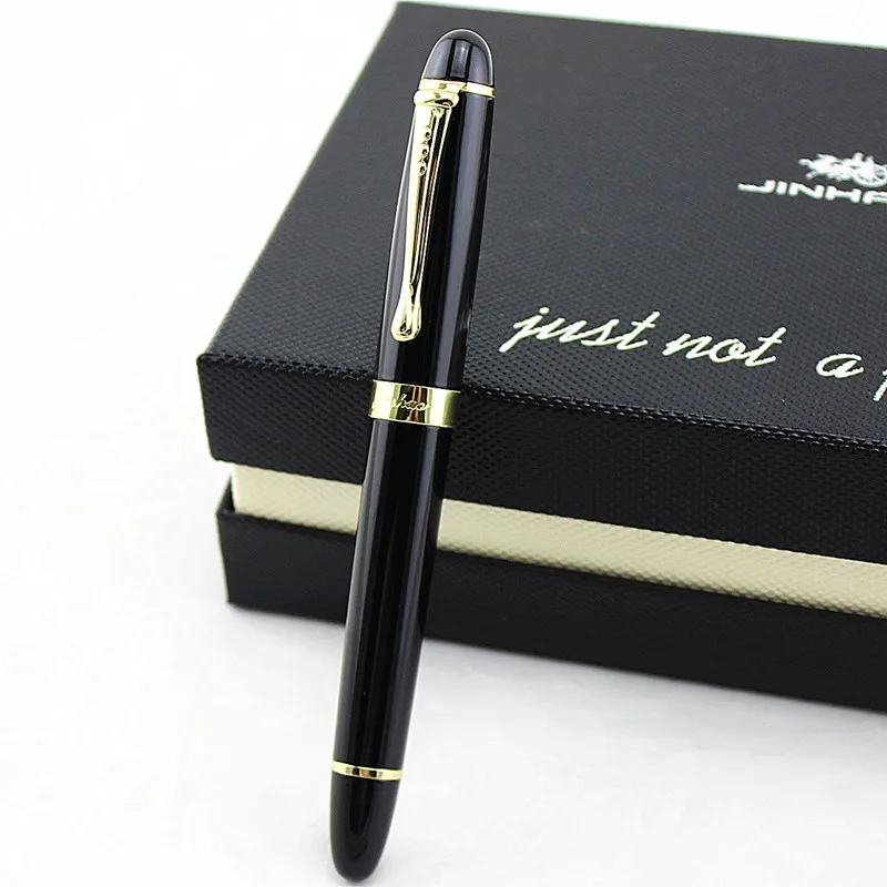 JINHAO X450 Красивая деловая Красная Средняя шариковая ручка, новая офисная деловая школьная Ручка для письма