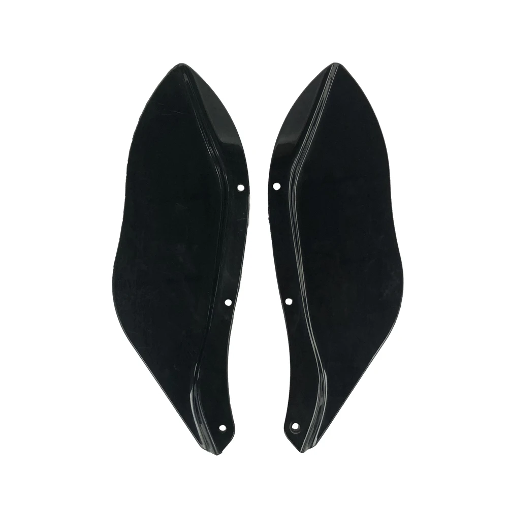 Мотоциклетные черные боковые крылья ветровые дефлекторы кожух чехол для Harley