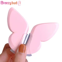2pcsbox butterflies eyebrow trimmer pink eyebrow epilator hair removal devices small portable trimming scraper eyebrow scissors