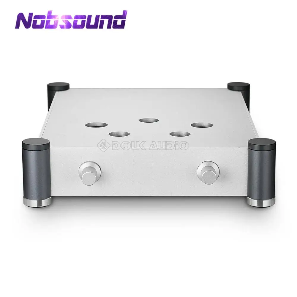 Nobsound Hi Fi 300B алюминиевый корпус с усилителем для вакуумной трубки Чехол DIY
