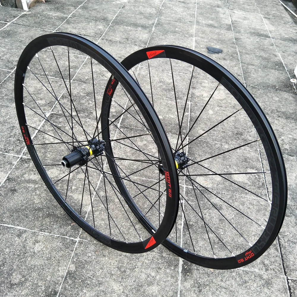 Superlight 700 c шоссейный велосипед wheelset 30 мм космические Элитные колеса BMX