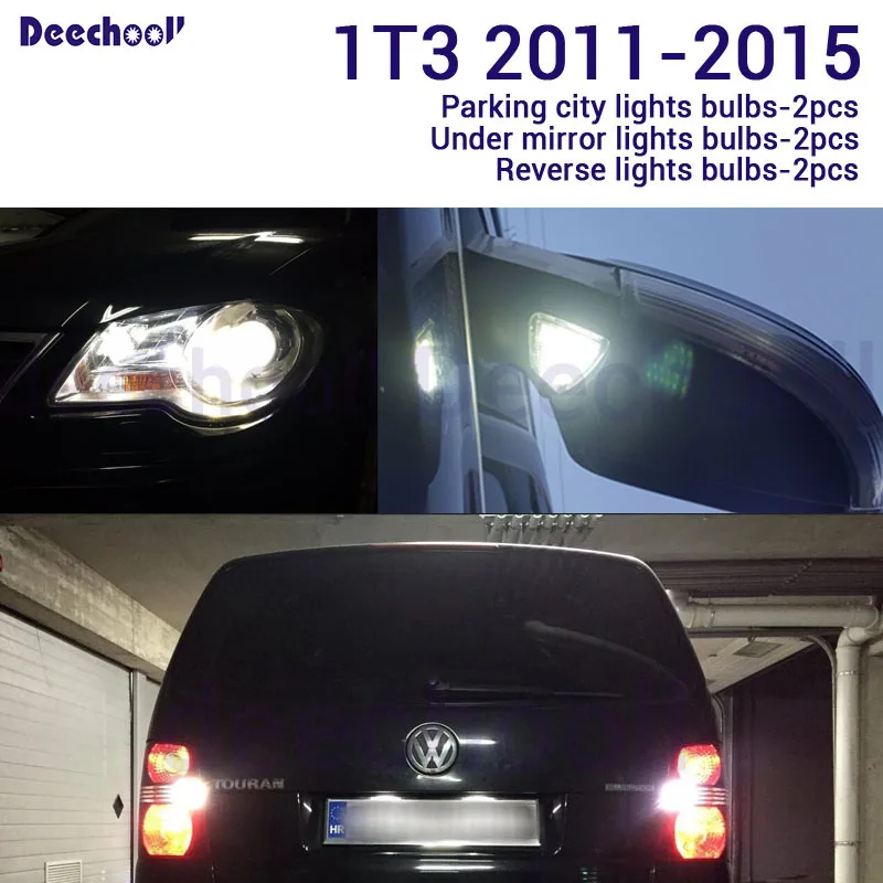 Canbus светодиодный задний резервный фонарь + лужа светильник номерного знака S