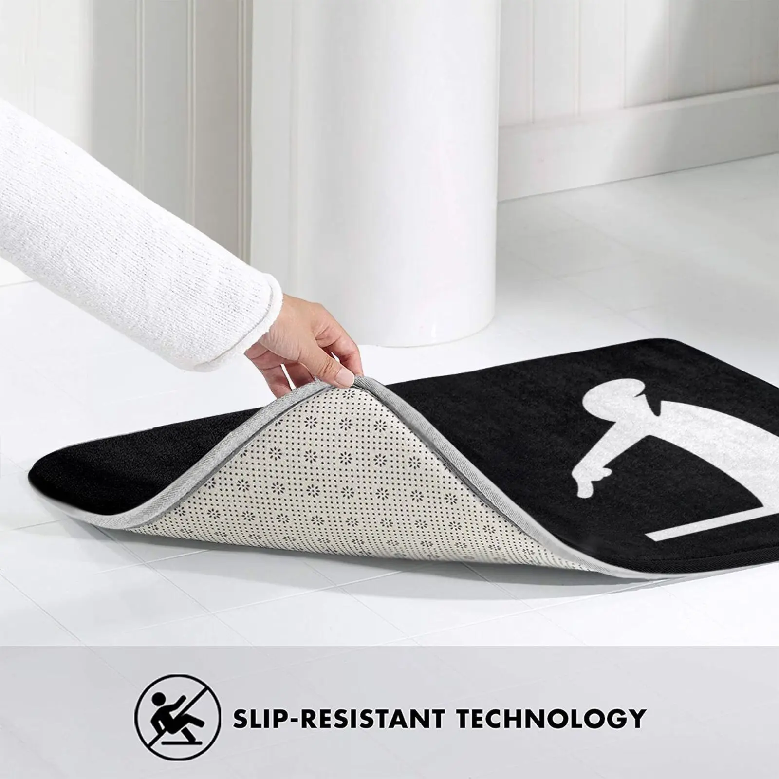 Ковер-коврик мягкий ковер-подушка с изображением линейки мультяшная линия