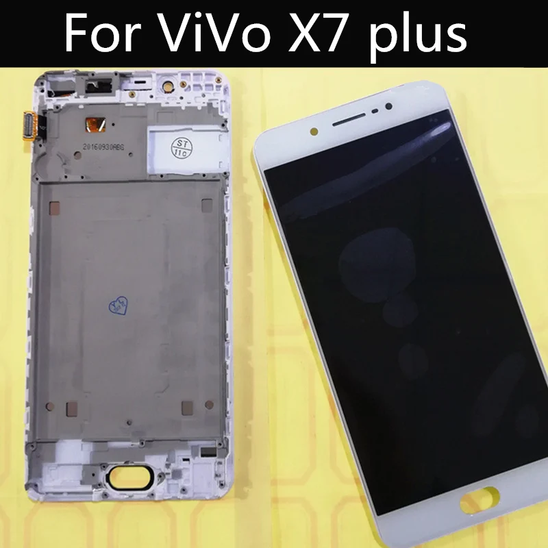 ЖК-дисплей TFT для VIVO x7 PLUS с сенсорным экраном и рамкой дигитайзер в сборе Сменные
