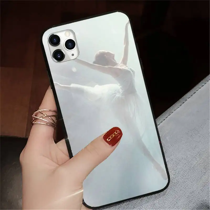 

Ballet Dance Girl Ballerina Phone Case for iPhone 11 12 pro XS MAX 8 7 6 6S Plus X 5S SE 2020 XR