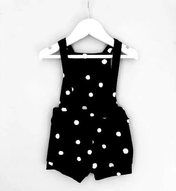 Комбинезон в горошек для новорожденных девочек | Детская одежда и обувь